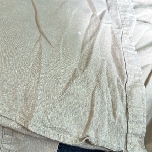 Vintage Ralph Lauren Linen button down blouse - Picture 6 of 6